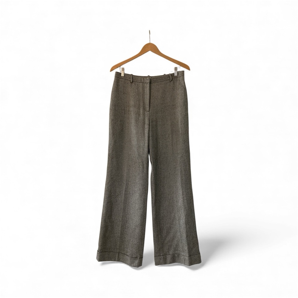 Ann Taylor Gray Wide Leg Pants